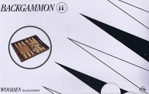 Backgammon Wood smalll 12' (5)