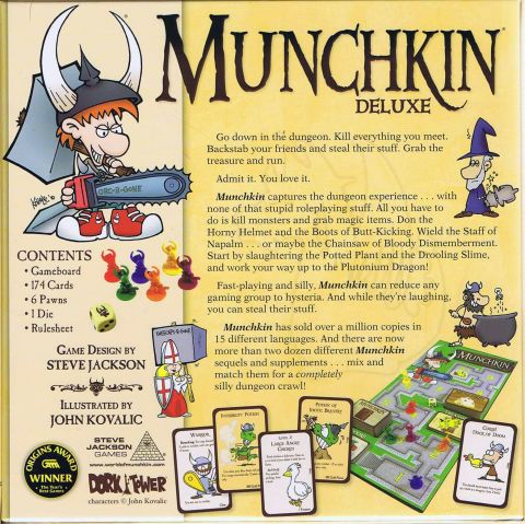 Munchkin deluxe - Stort udvalg online hos SpilCompagniet.dk