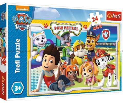 Køb Paw Patrol MAXI - 24 brikker - Pris 101.00 kr.