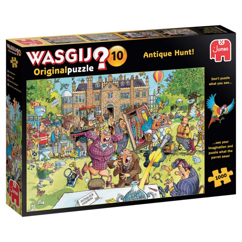 Wasgij? Original #10 Antique Hunt - 1000 brikker